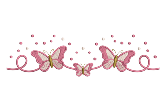 A Designer's Review of the Butterfly Border Embroidery
