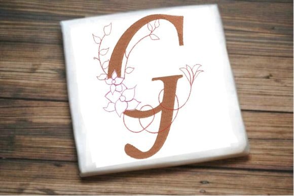 A Designer's Review of the G Letter Vine Monogram Flower