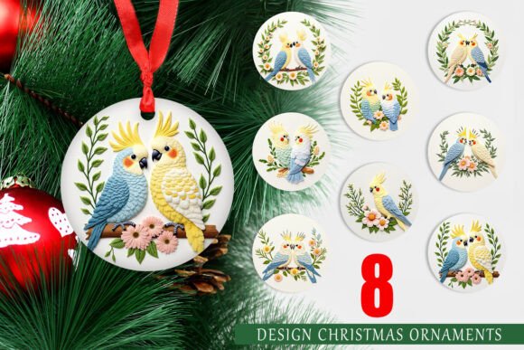 A Designer's Review: Ornament Cockatiel Embroidery