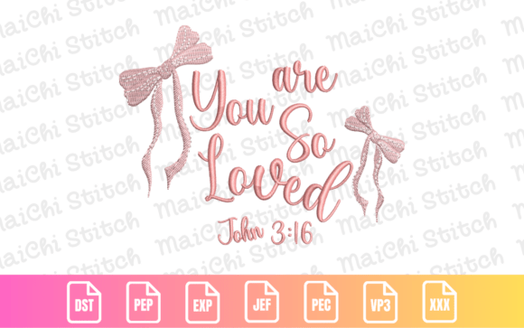 A Professional's Review of the Elegant Christian Bow Embroidery Design