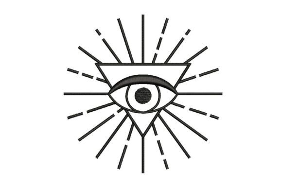 A Review of the All-Seeing Eye Pyramid Embroidery Design