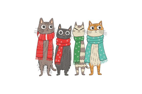 Cat Squad Christmas: A Designer's Review for Market Success