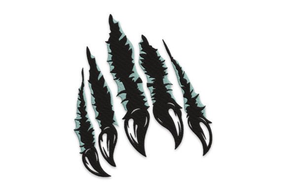 Claw Mark Embroidery: From Digital File to Powerful Personalized Gifts