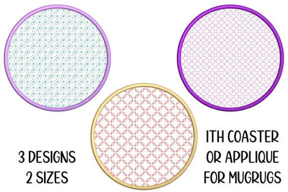Crafting Holiday Magic with Versatile ITH Coaster Appliqué Designs