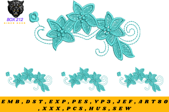 Embroidery Borders of Ornaments and Flowers Reviewed