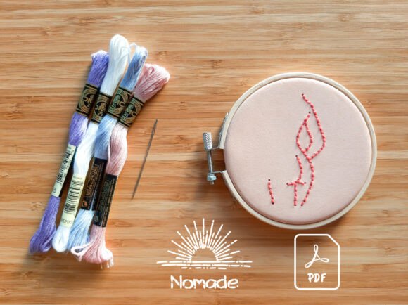 One Line Feminine Motif 2: A Holiday Craft Review