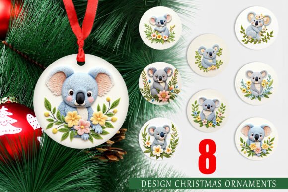 Ornament Koala Embroidery: A Designer's Holiday Review