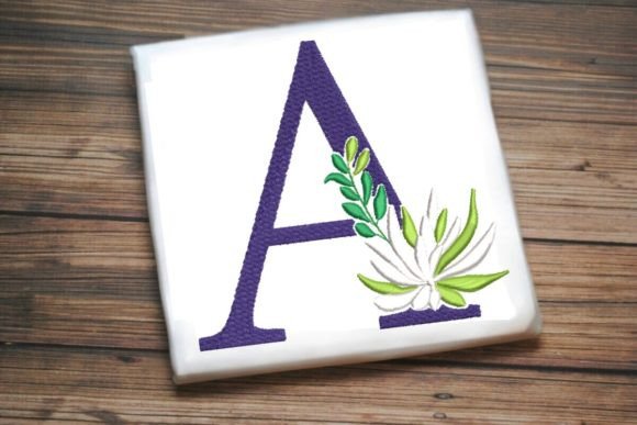 Reviewing A Letter Decorative Greenery Alphabet Monogram