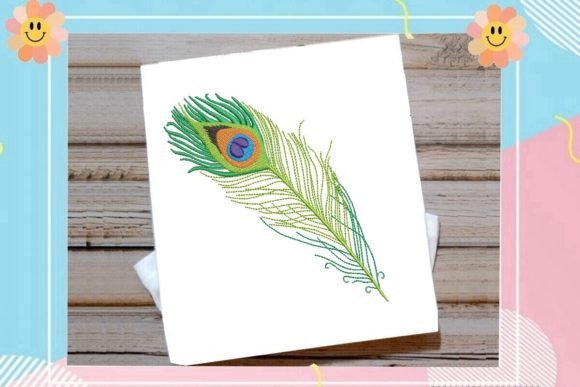 Reviewing the Multicolor Peacock Feather Embroidery Design for Holiday Projects