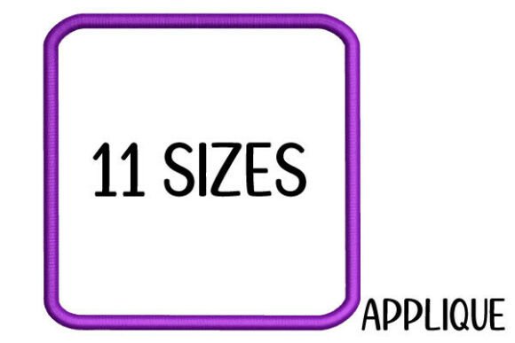 Rounded Square Satin Stitch Appliqué Embroidery Review