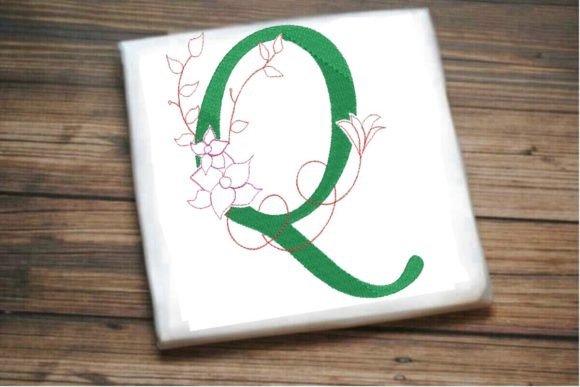 The Graceful Q: A Vine Monogram for Real-World Projects